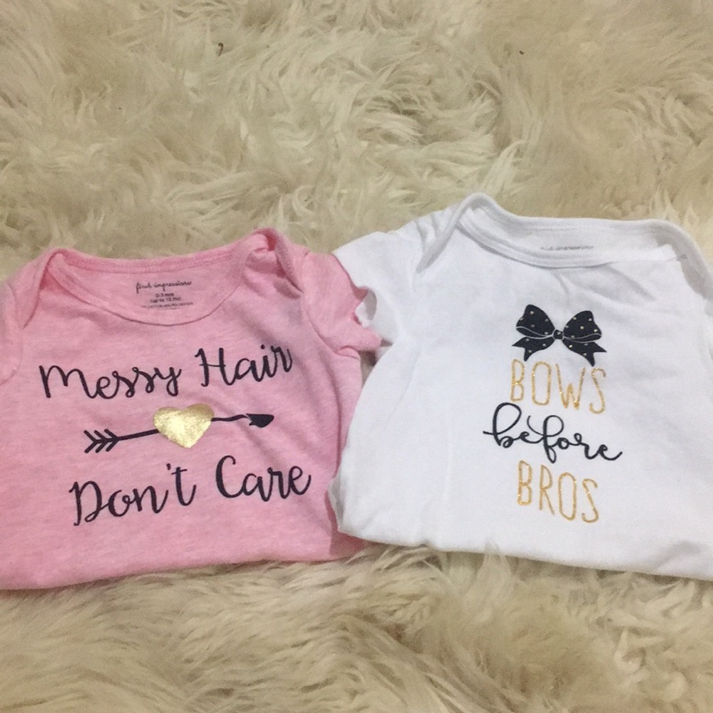 Baby girl onesie